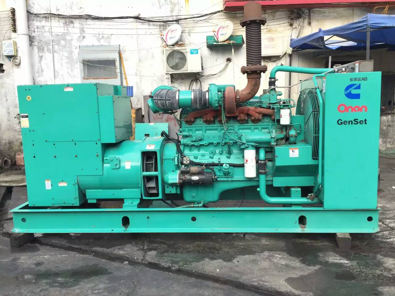 隆德租赁发电机-柴油发电机不正常冒烟的原因